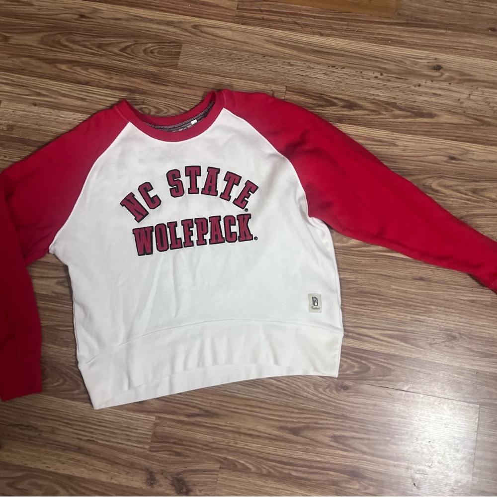 Pressbox Red and White Apparel